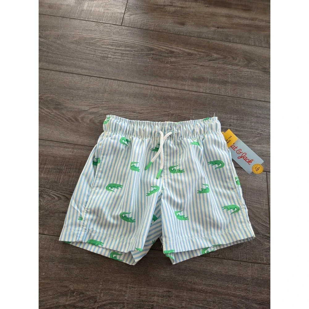 Cat and jack boys swim trunks size 4-5